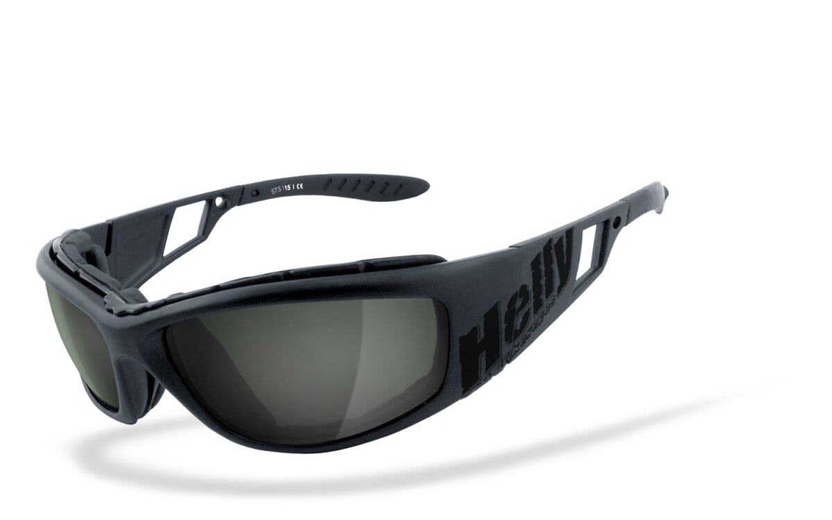 HELLY - No.1 Bikereyes | Motorradbrille, Motorrad-Sonnenbrille, Bikerbrille, winddicht, polarisiert | SEHSTÄRKE möglich | vision 3 (Polbrille)