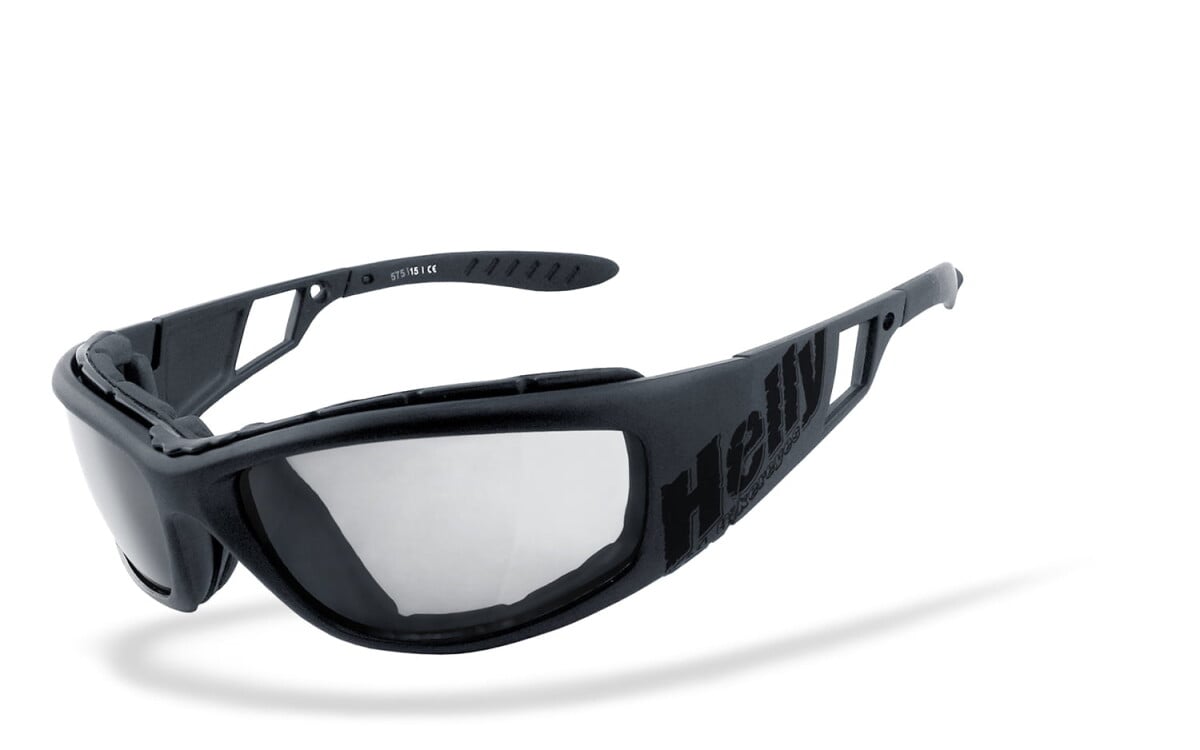 HELLY - No.1 Bikereyes | Motorradbrille, Motorrad-Sonnenbrille, Bikerbrille, winddicht, selbsttönend | SEHSTÄRKE möglich | vision 3 (phototrop)