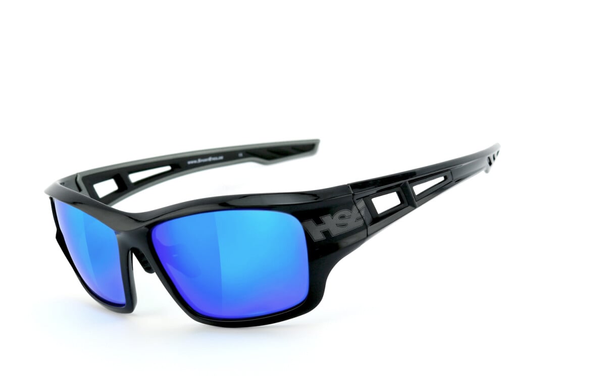 HSE - SportEyes | Sportbrille, Fahrradbrille, Sonnenbrille, Bikerbrille, Radbrille | SEHSTÄRKE möglich | 2095bs-abv laser blue
