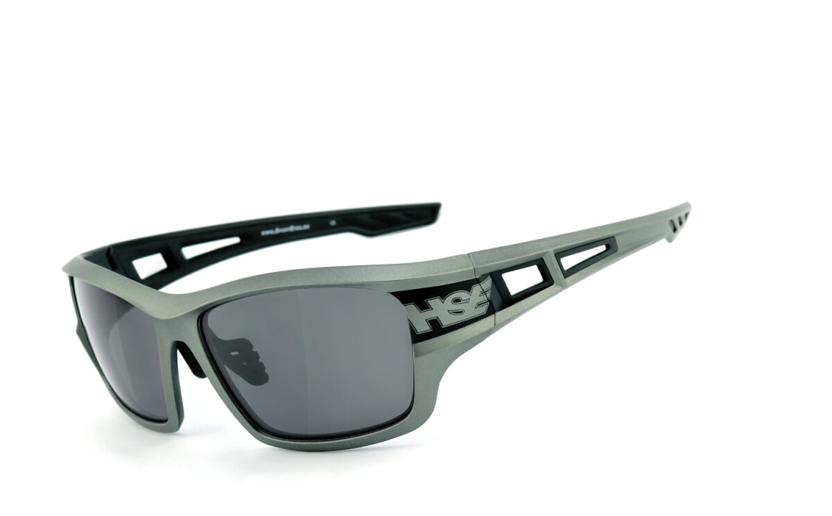 HSE - SportEyes | Sportbrille, Fahrradbrille, Sonnenbrille, Bikerbrille, Radbrille, selbsttönend | SEHSTÄRKE möglich | 2095gm-as (phototrope Gläser)