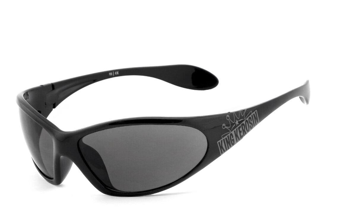 KING KEROSIN | Bikerbrille, Motorrad-Sonnenbrille, Motorradbrille, winddicht | KK405 - smoke