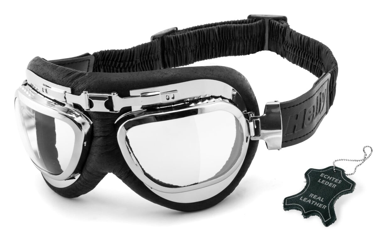 HELLY - No.1 Bikereyes | Motorradbrille, Motorrad-Sonnenbrille, Bikerbrille, winddicht, klassisch | 1390c-n
