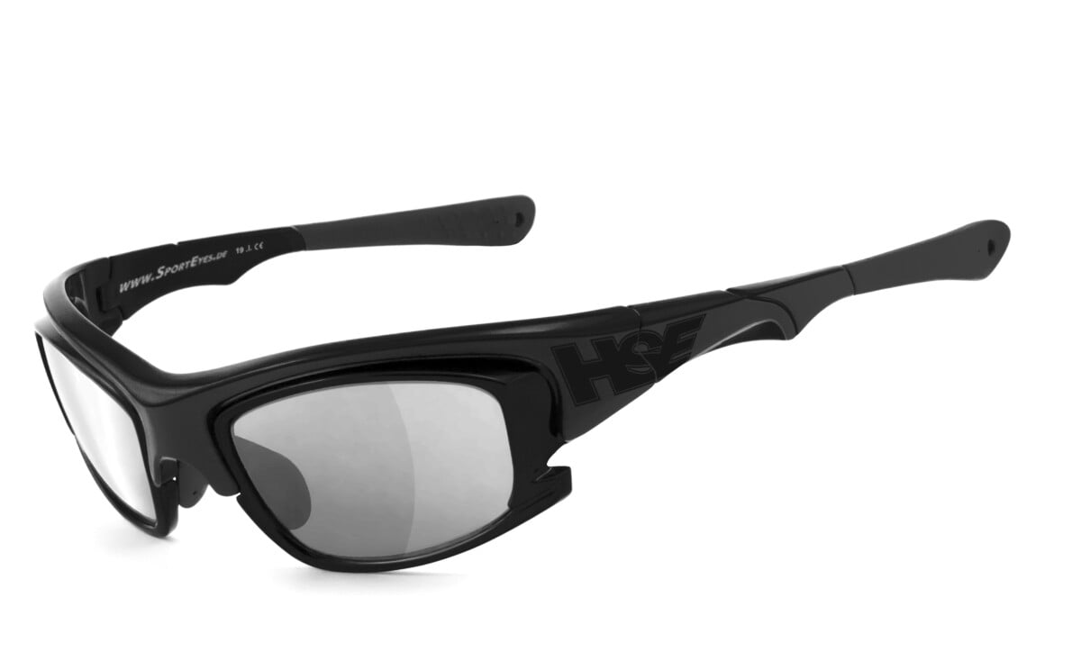 HSE - SportEyes | Sportbrille, Fahrradbrille, Sonnenbrille, Bikerbrille, Radbrille, selbsttönend | SEHSTÄRKE möglich | 2015 (phototrope Gläser)
