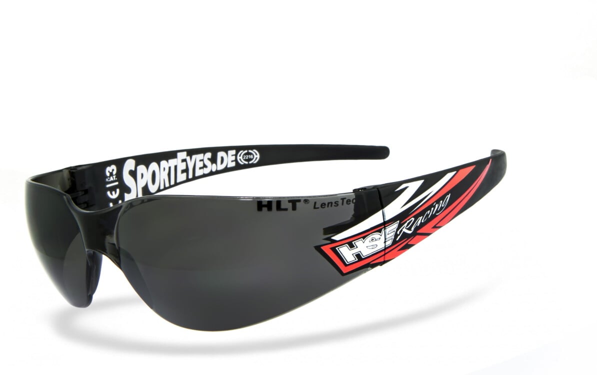HSE - SportEyes | Sportbrille, Fahrradbrille, Sonnenbrille, Bikerbrille, Radbrille | SEHSTÄRKE möglich | SPRINTER 3.0 RS