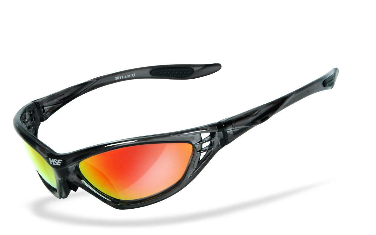 HSE - SportEyes | Sportbrille, Fahrradbrille, Sonnenbrille, Bikerbrille, Radbrille | SEHSTÄRKE möglich | SPEED MASTER 2