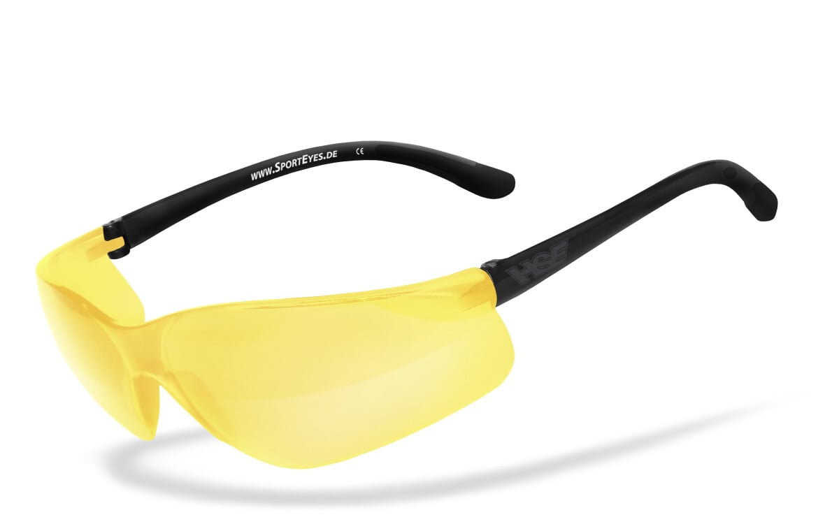HSE - SportEyes | Sportbrille, Fahrradbrille, Sonnenbrille, Bikerbrille, Radbrille | SEHSTÄRKE möglich | DEFENDER 1.0