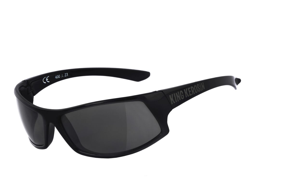 KING KEROSIN | Bikerbrille, Motorrad-Sonnenbrille, Motorradbrille, winddicht | KK400 - smoke