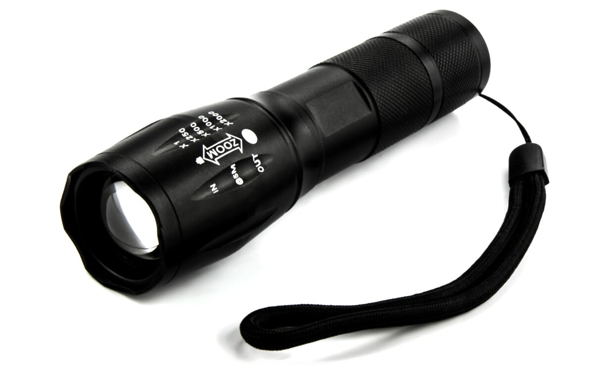 H3 | | Tactical LED-Taschenlampe | Aluminium | schwarz