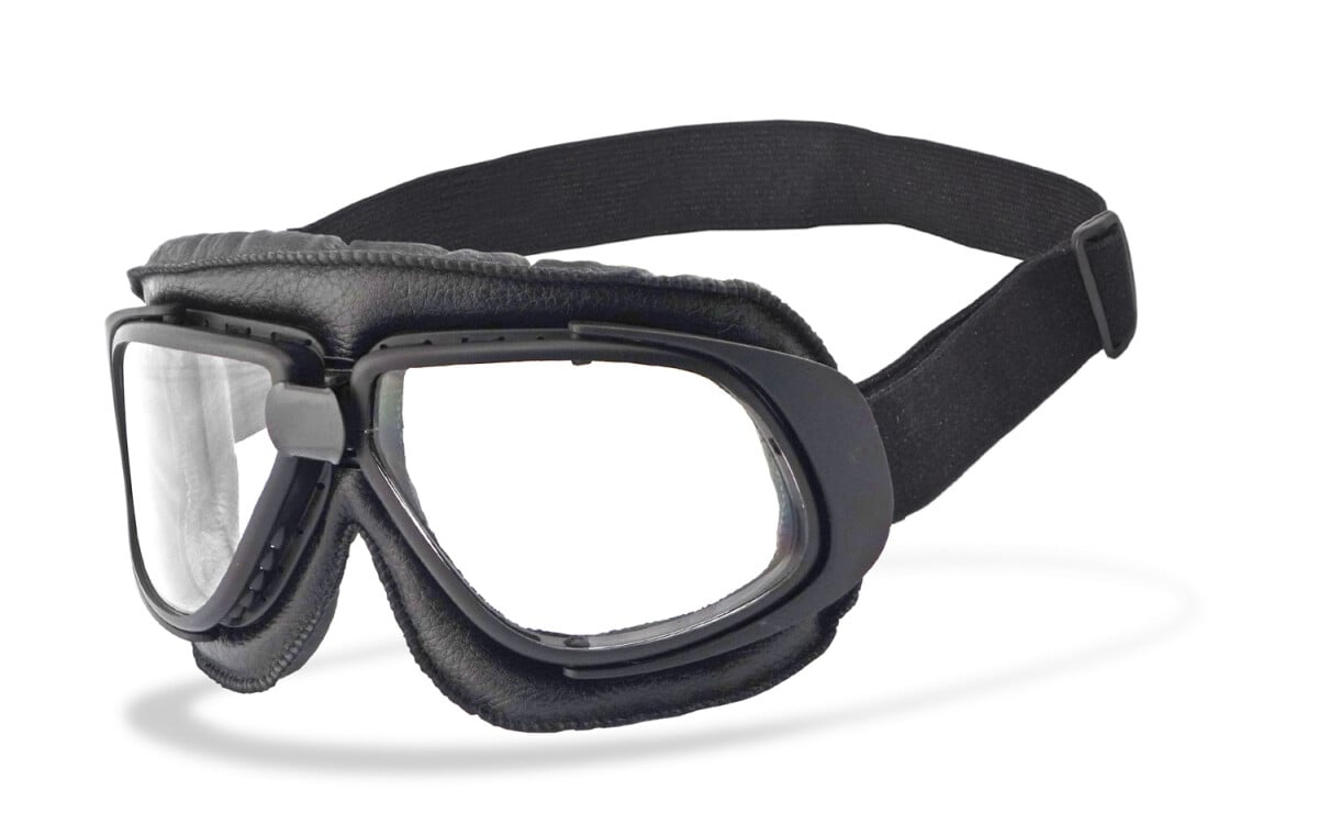 HELLY - No.1 Bikereyes | Motorradbrille, Motorrad-Sonnenbrille, Bikerbrille, winddicht, klassisch | sr-1 1350b-n