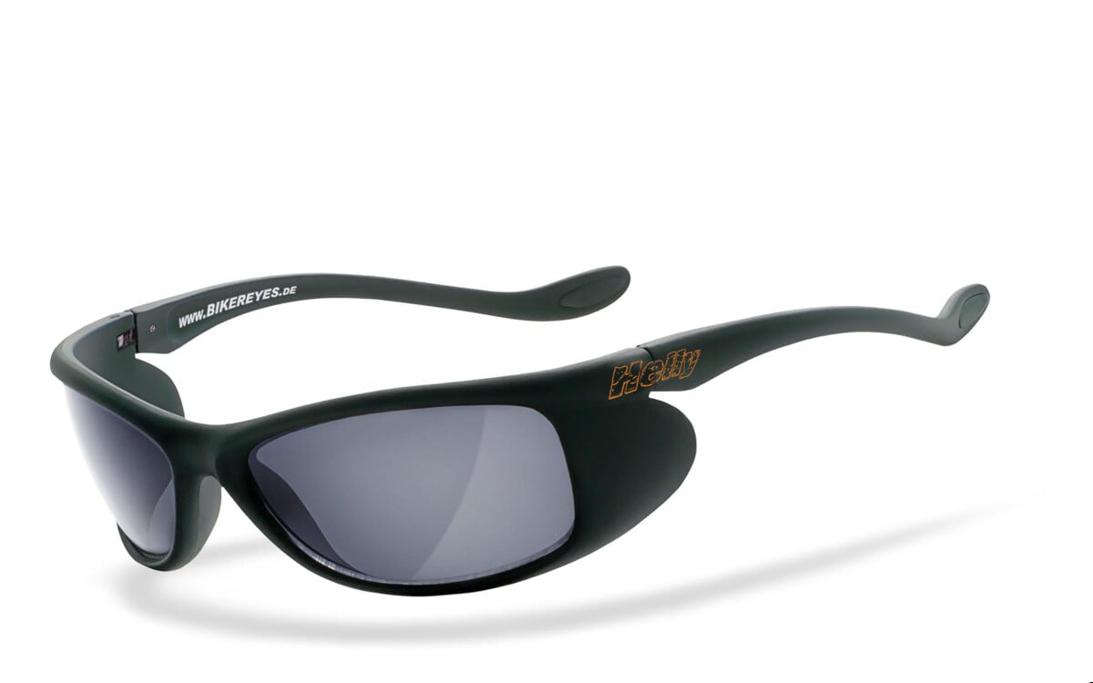 HELLY - No.1 Bikereyes | Bikerbrille, Motorrad-Sonnenbrille, Motorradbrille, winddicht | SEHSTÄRKE möglich | top speed 4