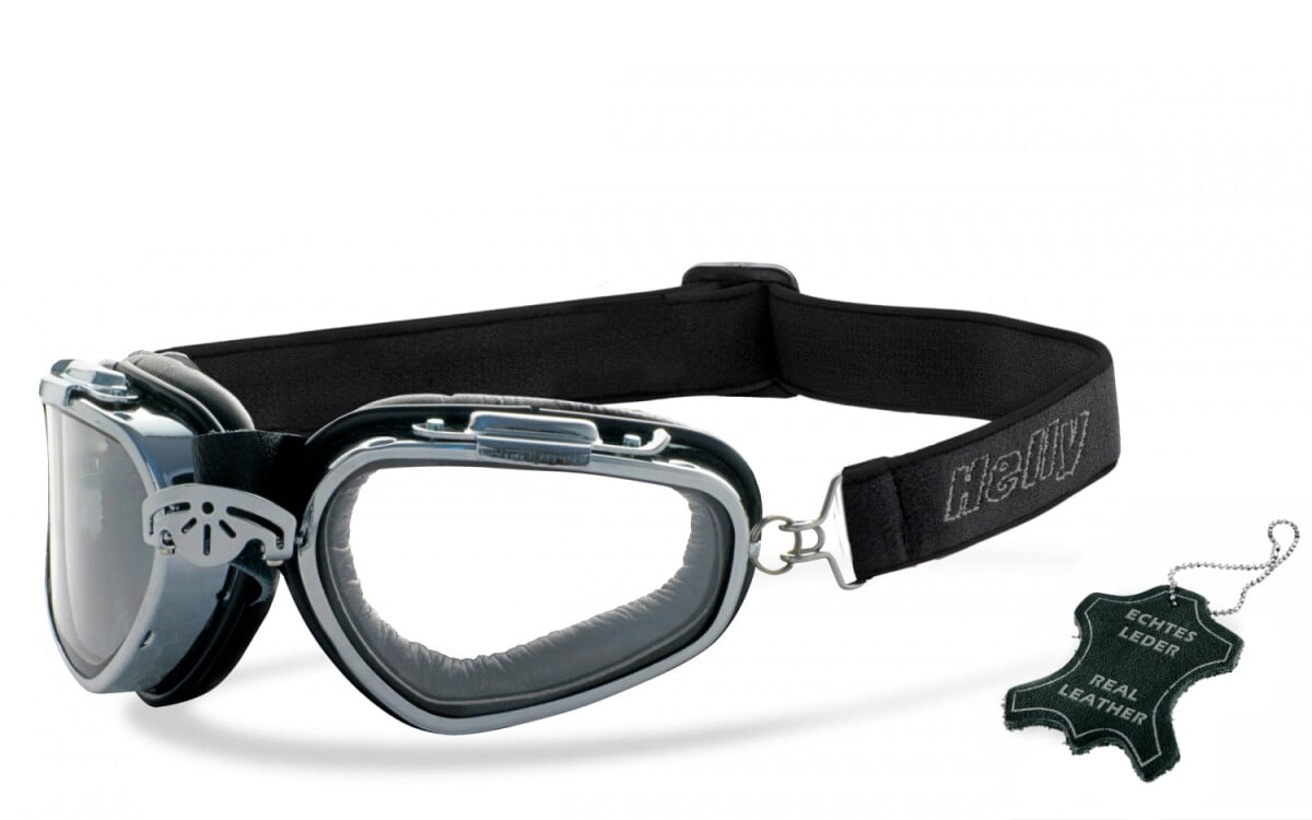 HELLY - No.1 Bikereyes | Motorradbrille, Motorrad-Sonnenbrille, Bikerbrille, winddicht, klassisch | falcon