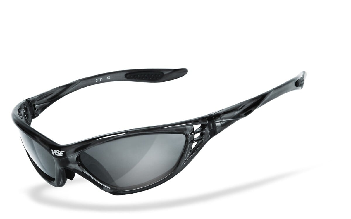 HSE - SportEyes | Sportbrille, Fahrradbrille, Sonnenbrille, Bikerbrille, Radbrille, selbsttönend | SEHSTÄRKE möglich | SPEED MASTER 2 (phototrope Gläser)