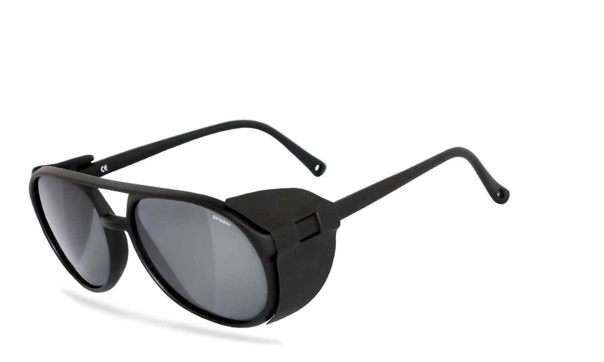 SKIPPER | Sportbrille, Fahrradbrille, Sonnenbrille, Bikerbrille, Radbrille, polarisiert | SEHSTÄRKE möglich | Skipper 8.0 (Polbrille)