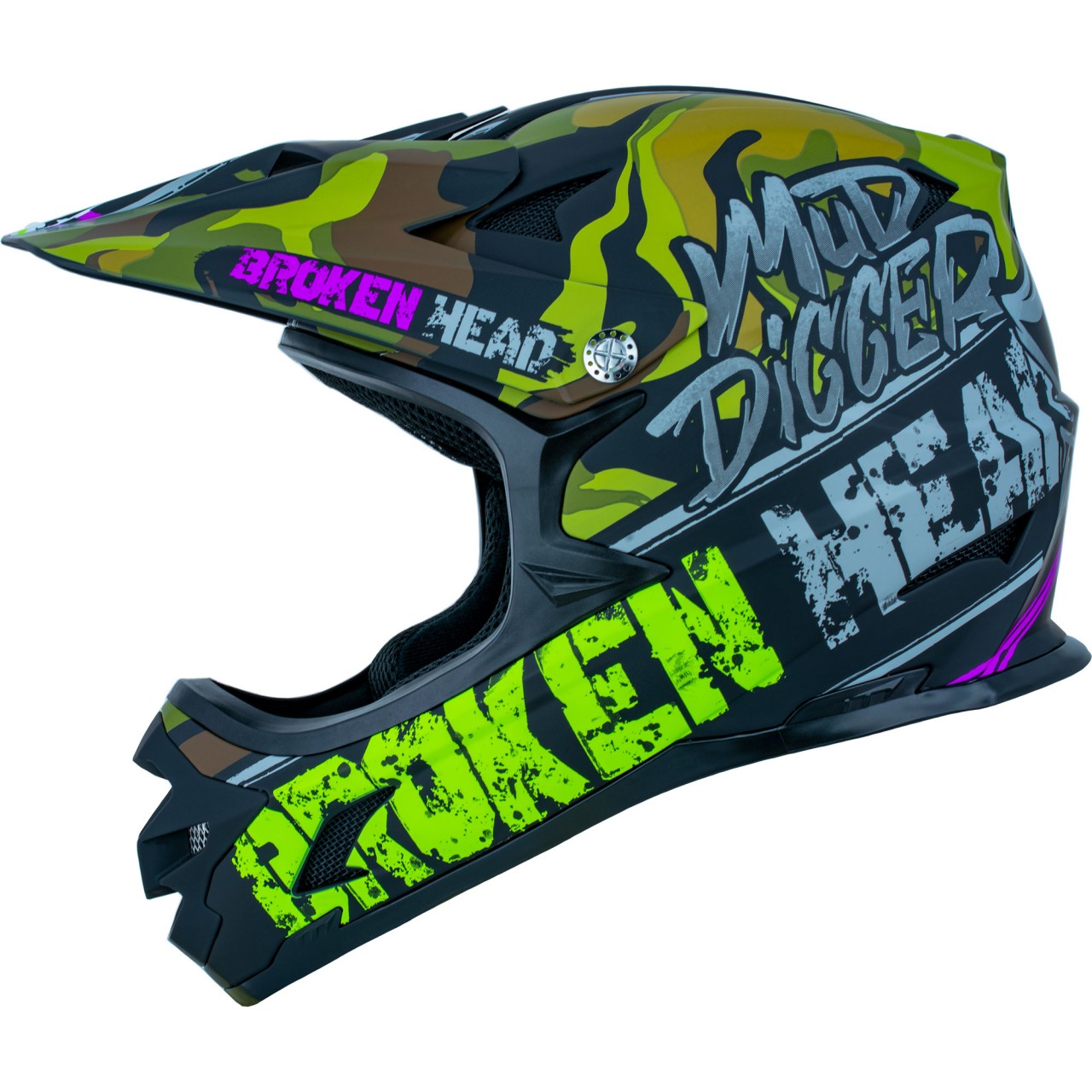 Broken Head Downhill und MTB Helm Mud Digger (XS)