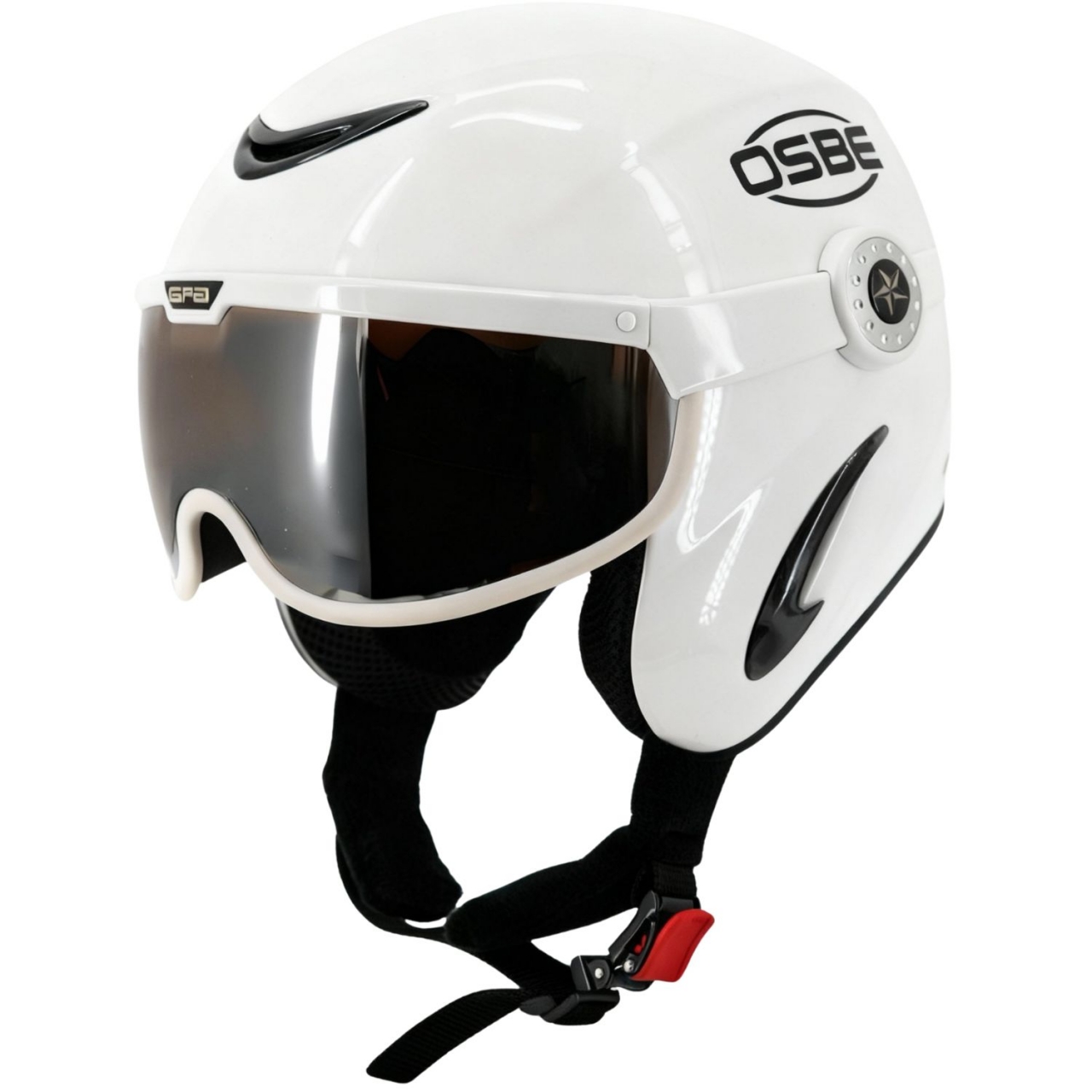 OSBE Ski-Helm United II Weiß Glanz (Restposten S)