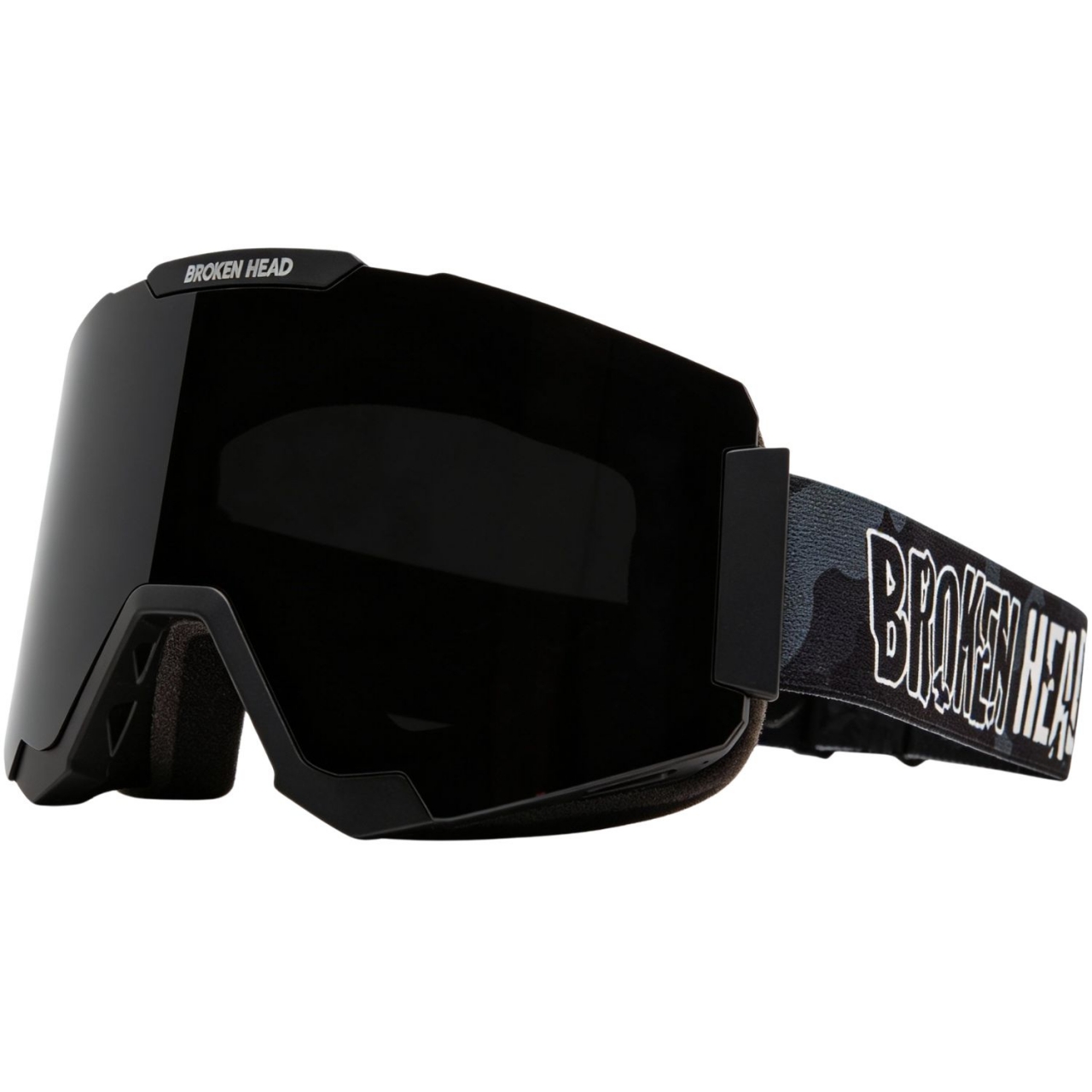 Broken Head MX-Brille Goggle Magnetic-Regulator Schwarz Camouflage