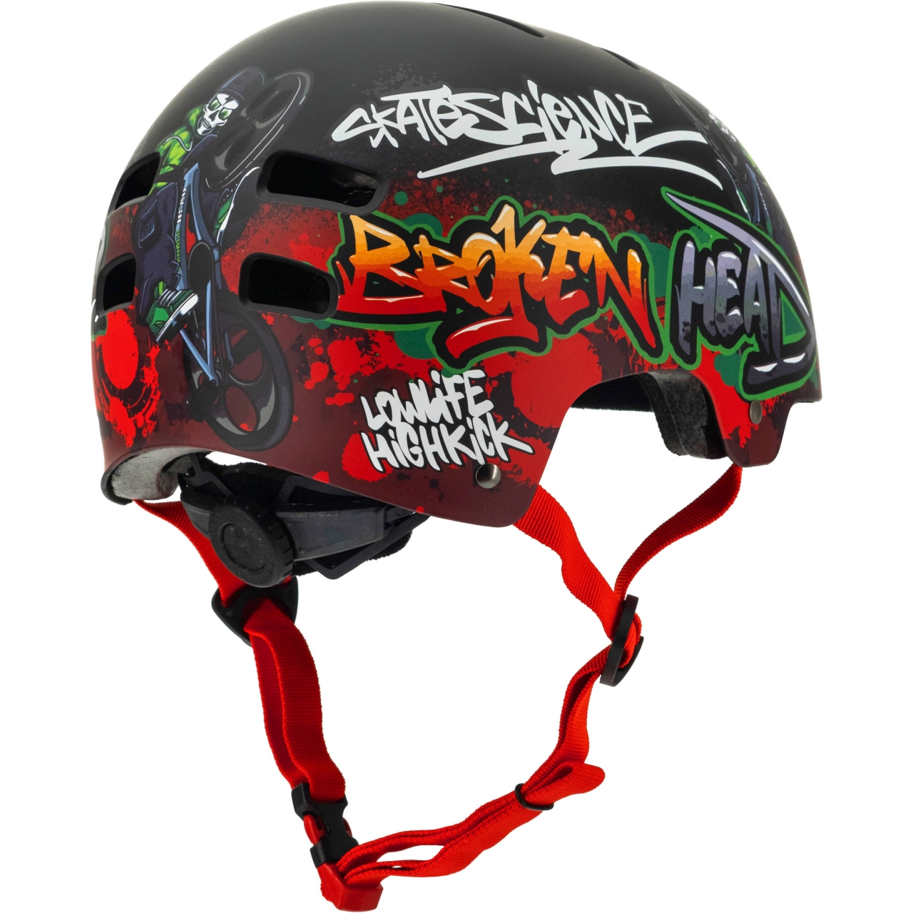 Broken Head Kinder-Fahrradhelm & Skatehelm BMX-Boner