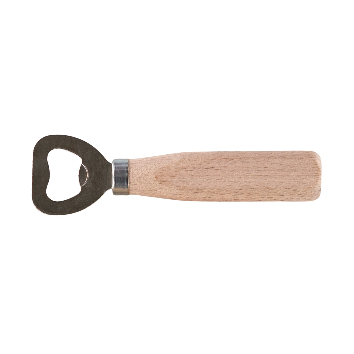 Flaschenöffner mit Kapselheber Buchenholz 15 cm