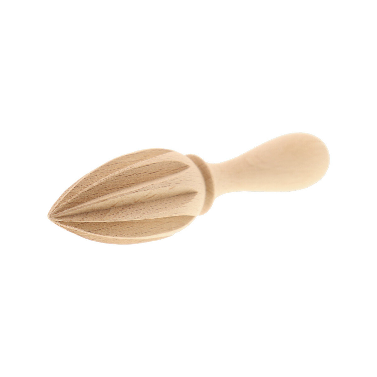 Entsafter für Zitrusfrüchte spitz Buchenholz