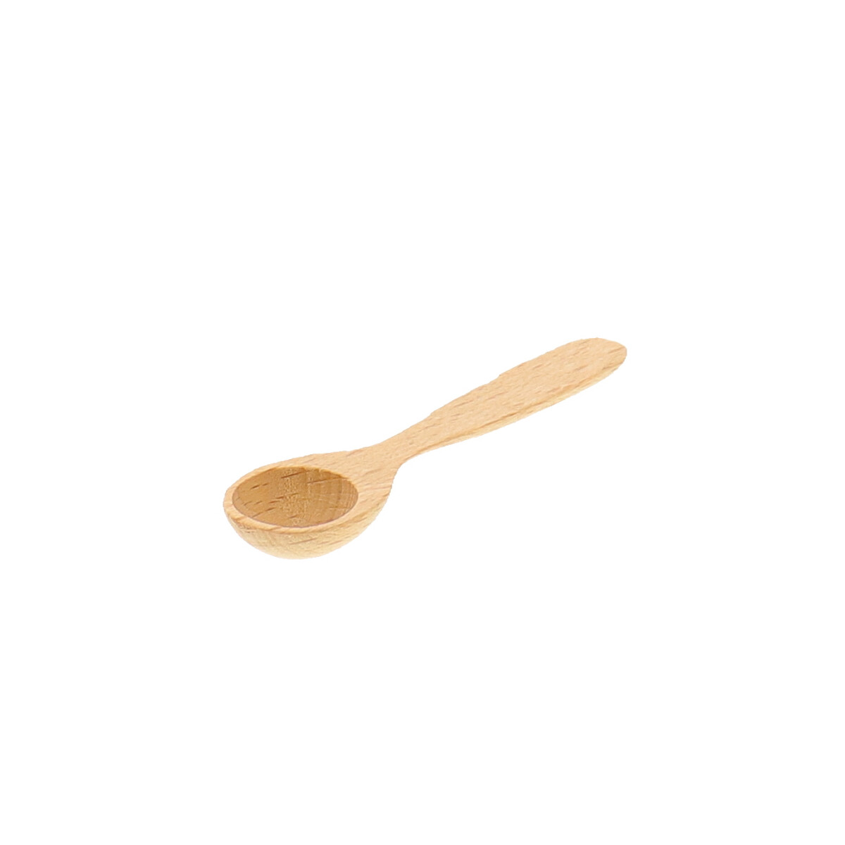 Dosierlöffel für Gewürze, Kaffee & Zucker Buchenholz 7,7 cm