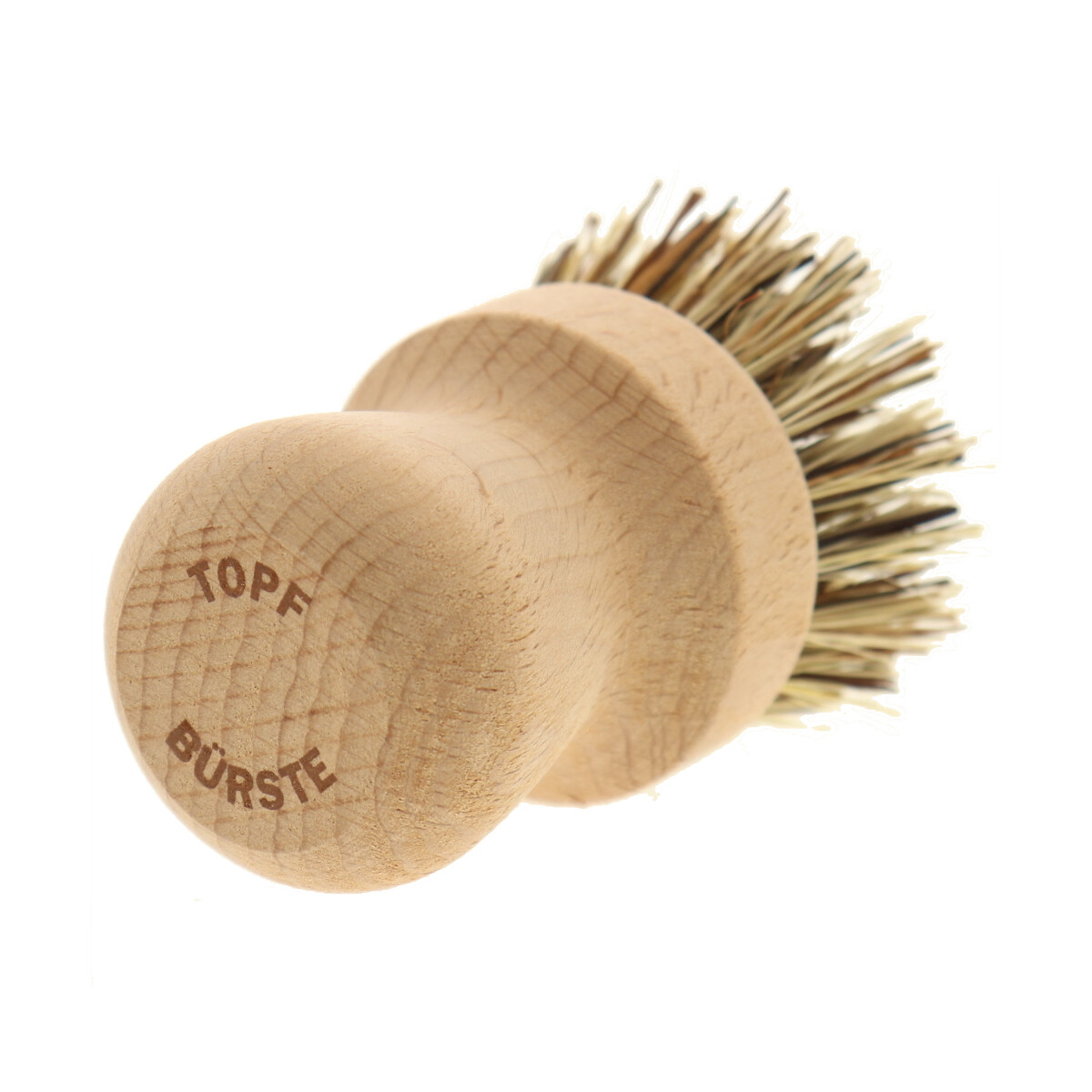 Abwasch-Bürste für Töpfe & Pfannen, echte Union-Borsten & Buchenholz