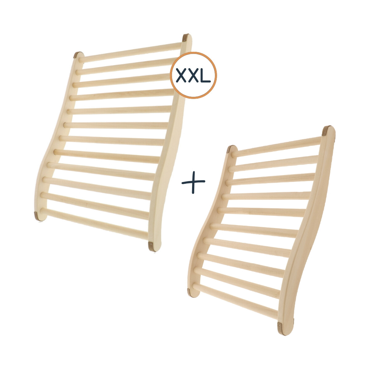 Sauna-Rückenlehnenset Lindenholz