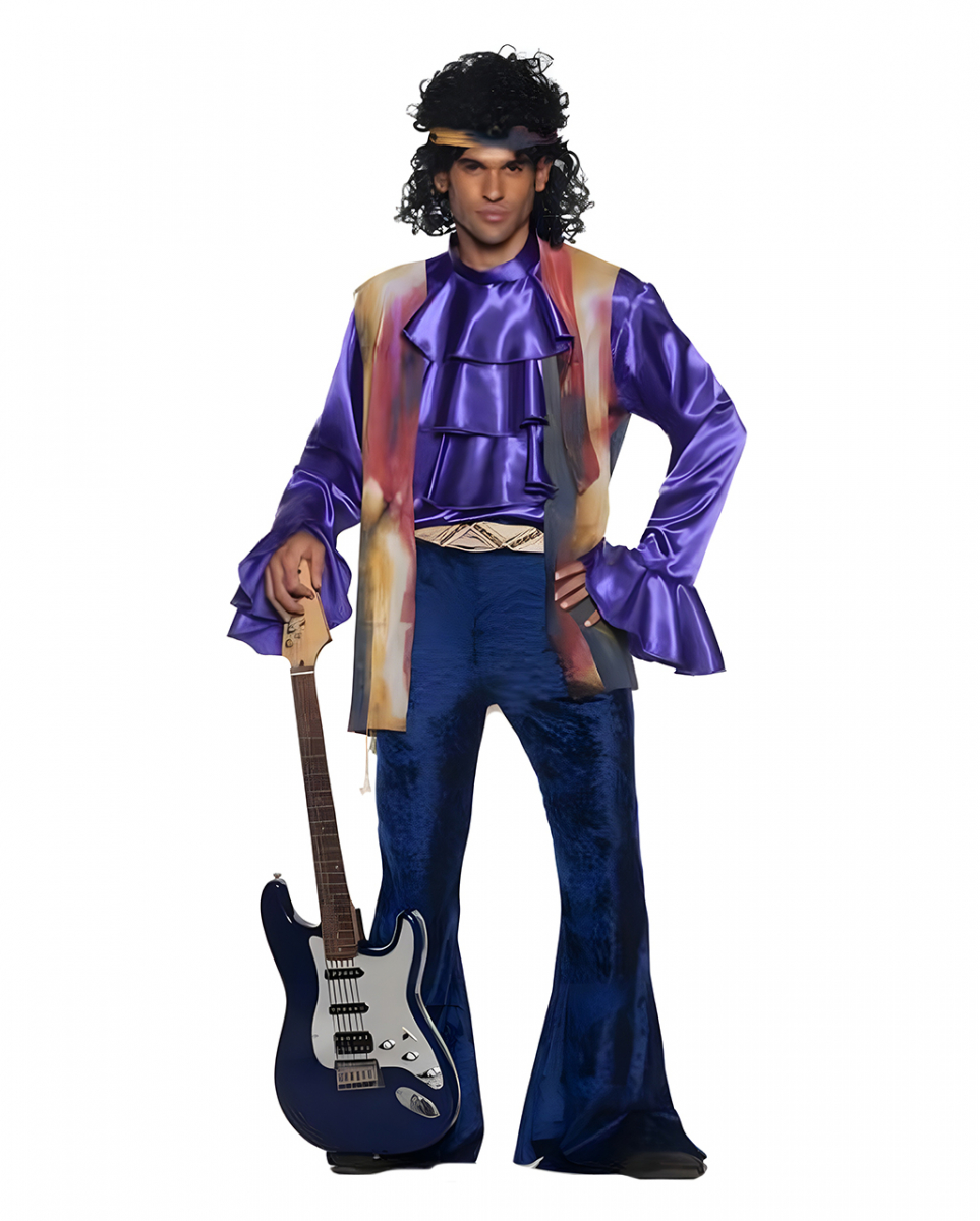 70er Jahre Rockstar Kostüm One Size