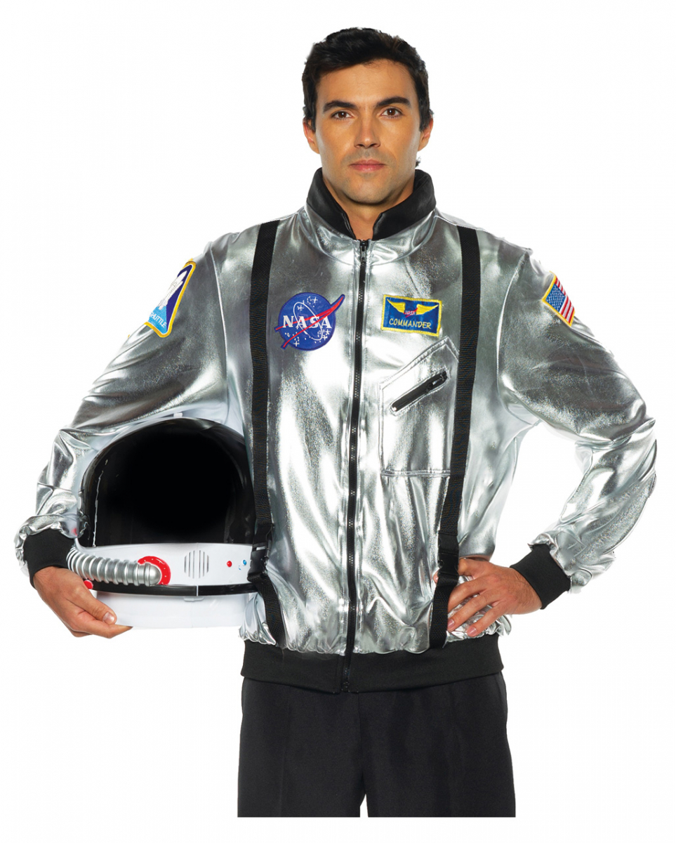Silberne Astronauten Jacke XXL