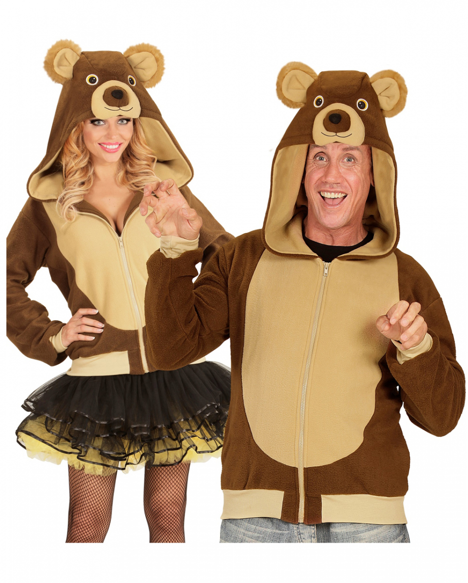 Bär Kostüm Jacke S/M