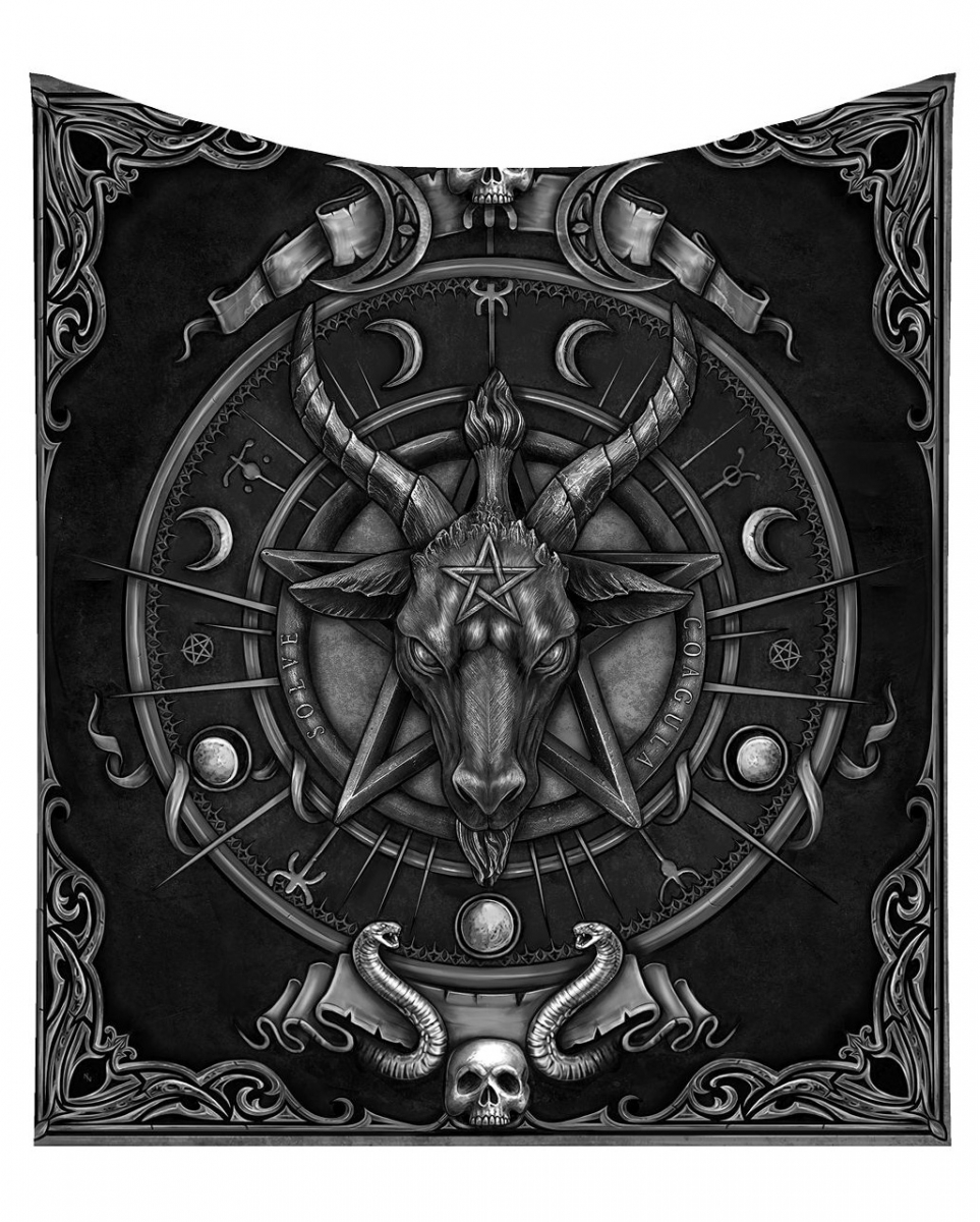 Baphomet Tagesdecke