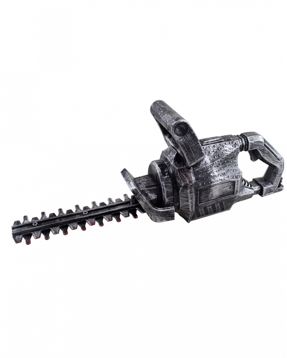 Blutige Heckenschere mit Licht, Sound & Bewegung