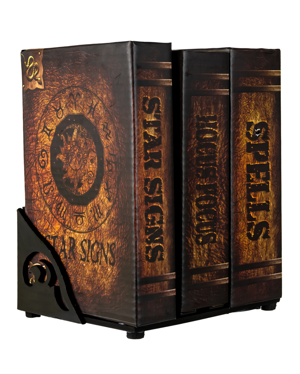 Book of Spells Halloween Bücher Animatronic 25cm