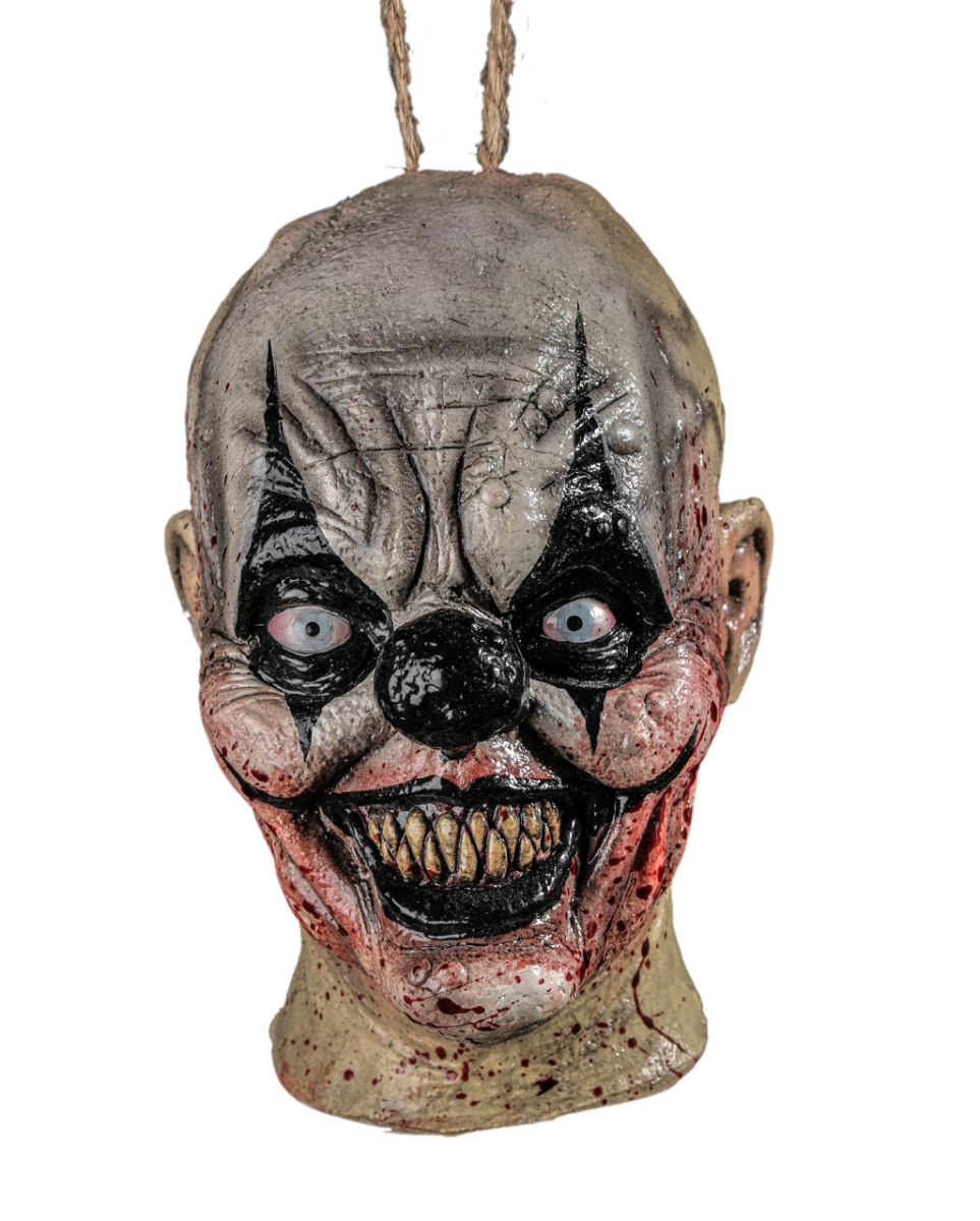 Carnevil Horror Clown Mini Maske Hängefigur 15cm