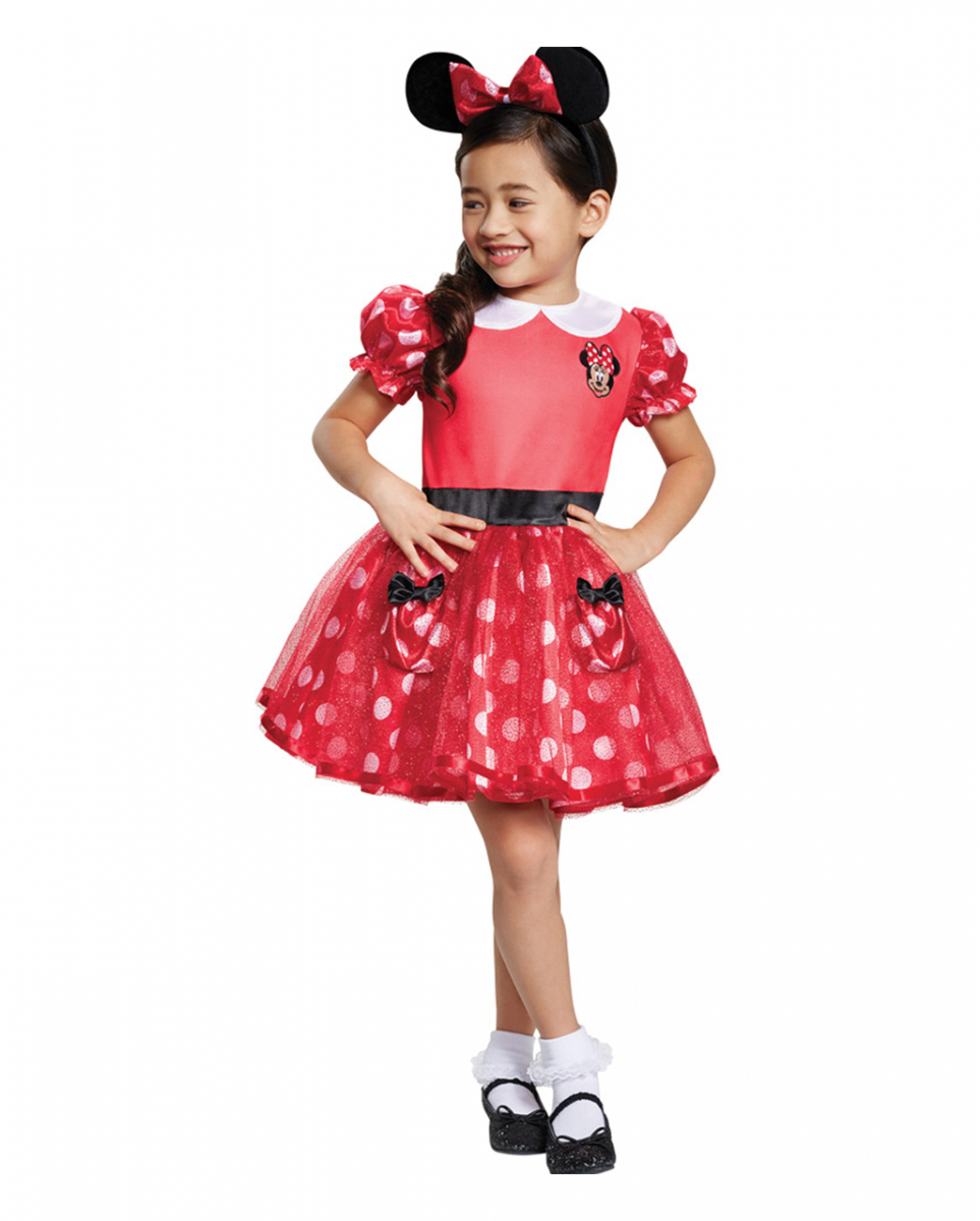Minnie Mouse Kinder Kostümkleid Rot Baby 