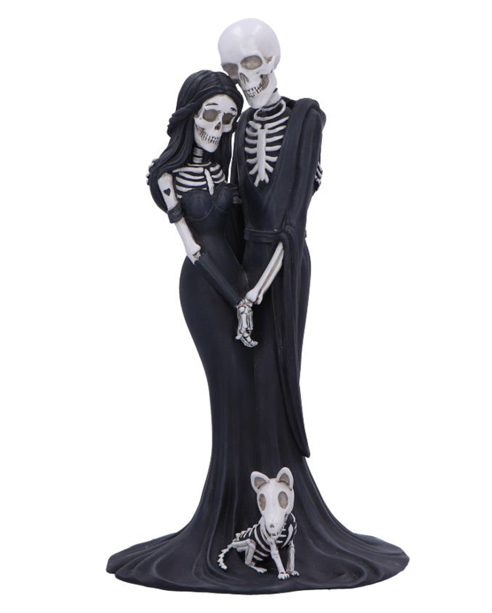 Eternal Companion Gothic Skulptur 24cm