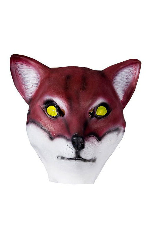 Fuchs Maske aus Latex