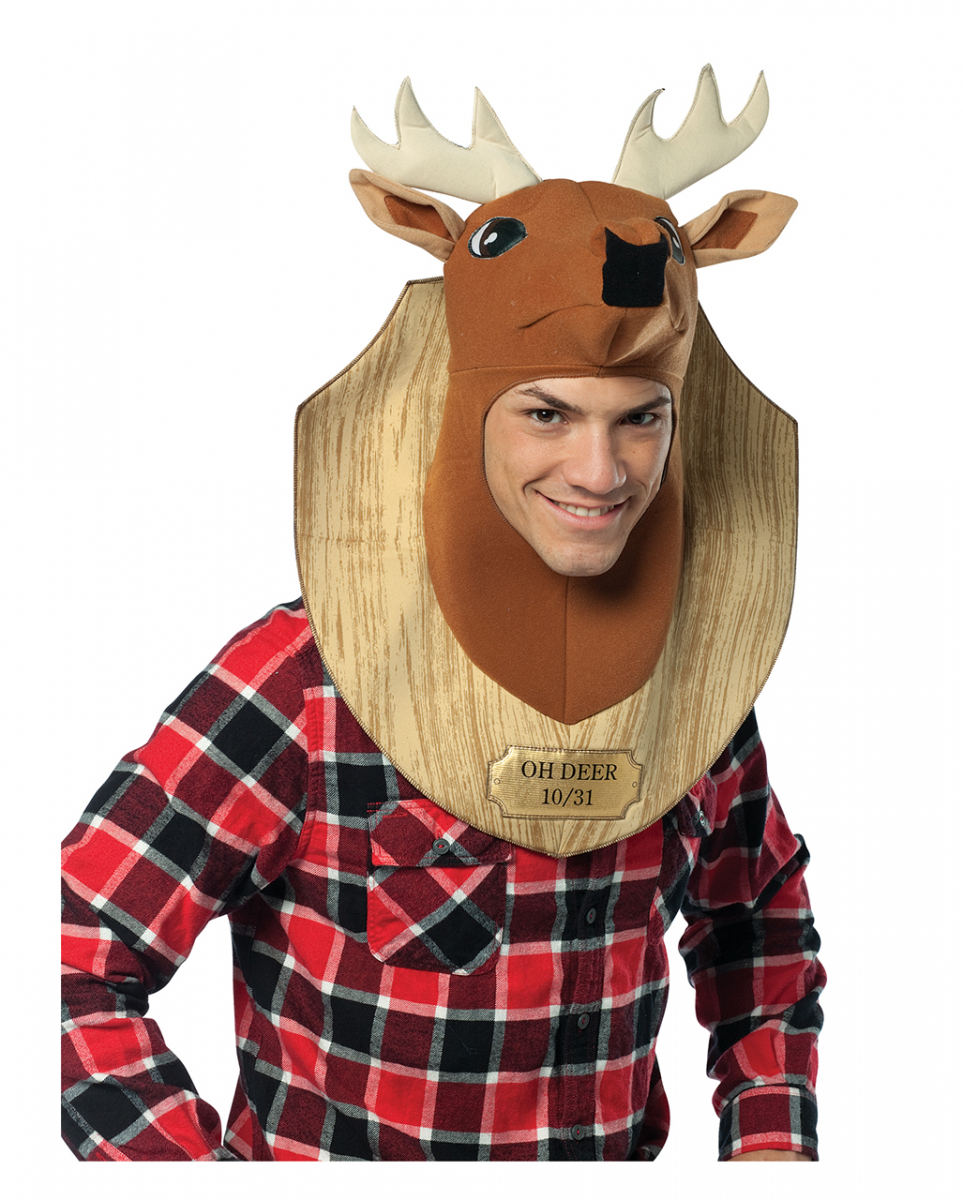 Jagdtrophäe Kostüm für Erwachsene