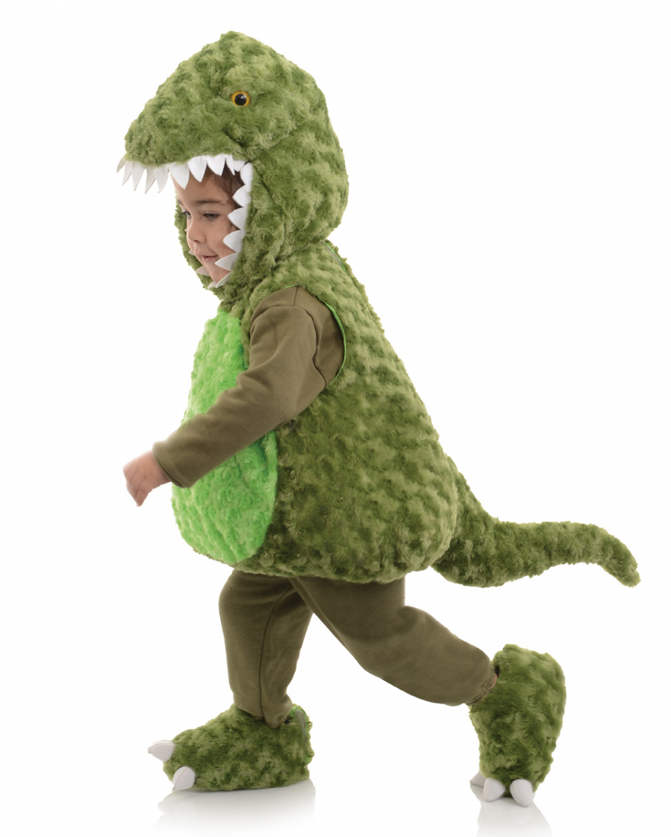 Grüner T-Rex Baby & Kleinkinder Kostüm M