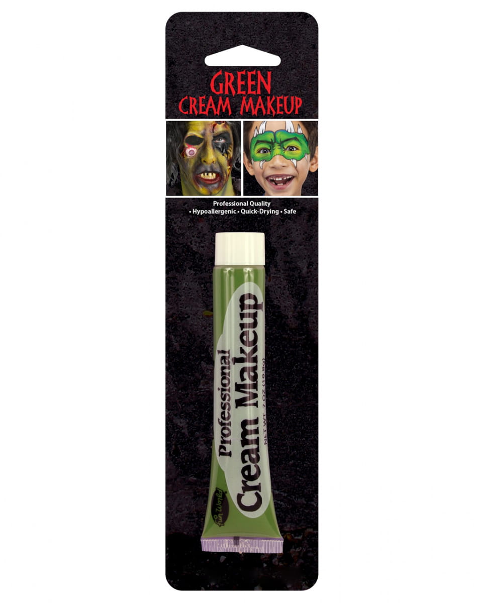Grünes Horror Make Up