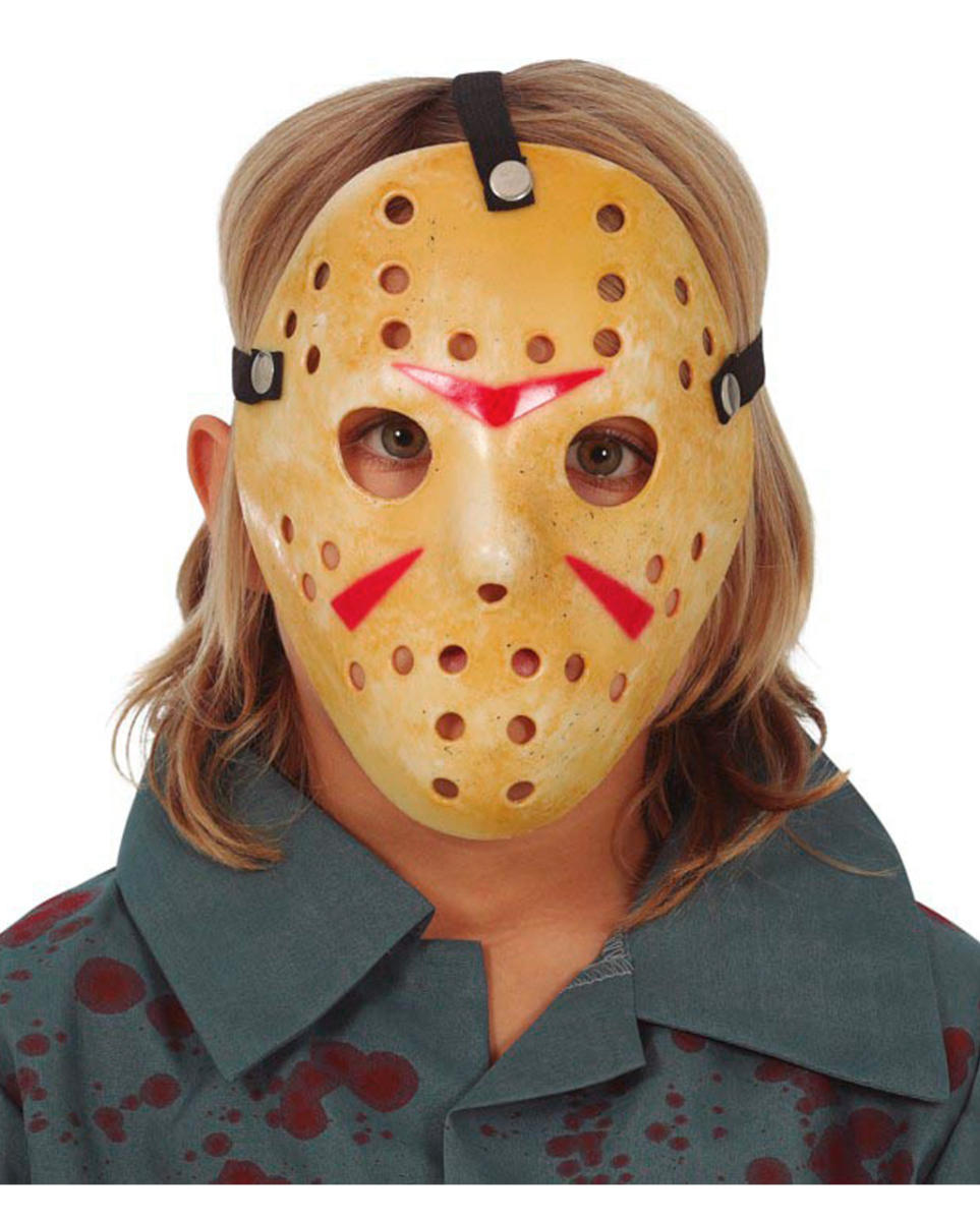 Gruselige Hockey Maske für Kinder