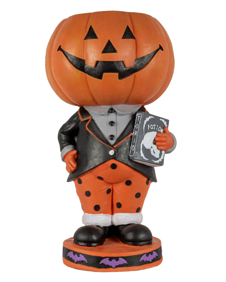 Halloween Kürbis Figur als Bonbonschüssel 68cm