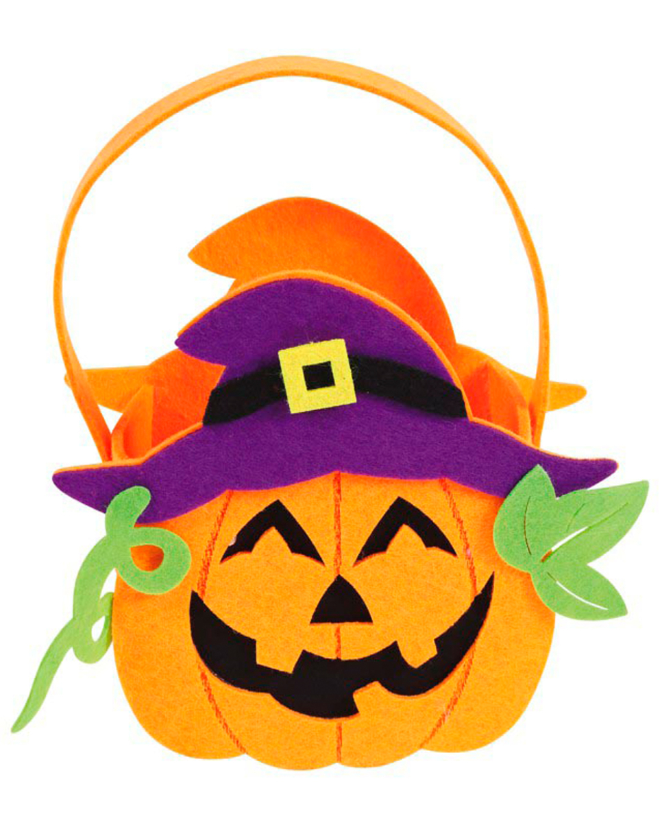 Halloween Kürbis Hexe Körbchen