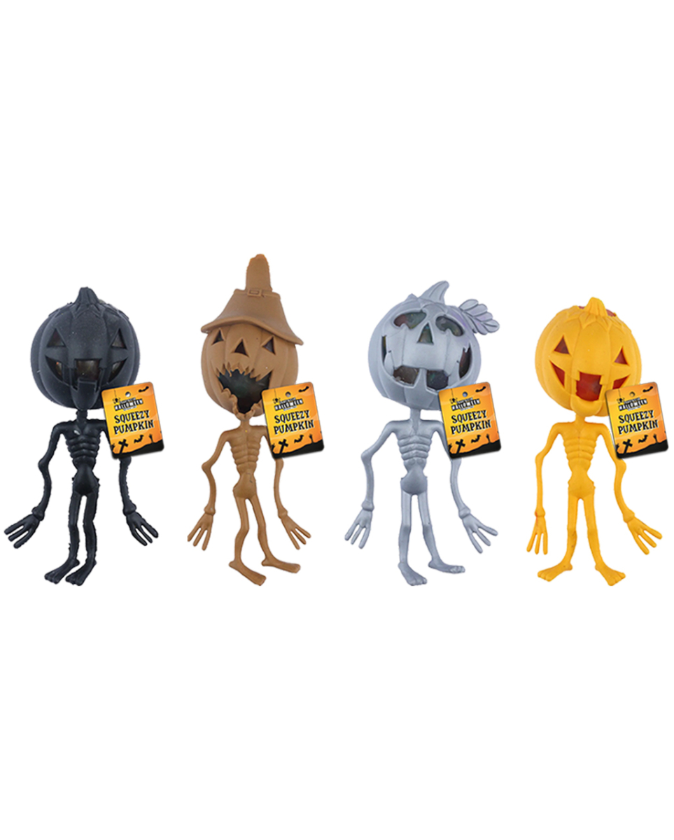 Halloween Squeeze Kürbis Spielzeug 1 St.