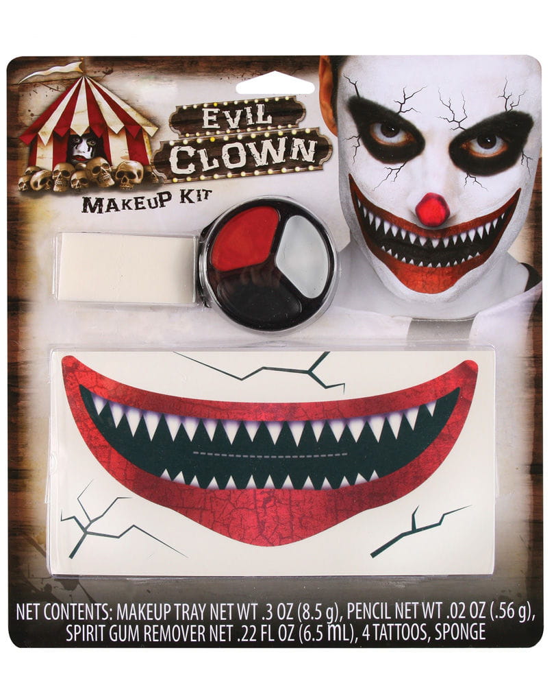 Killer Clown Make-Up Set