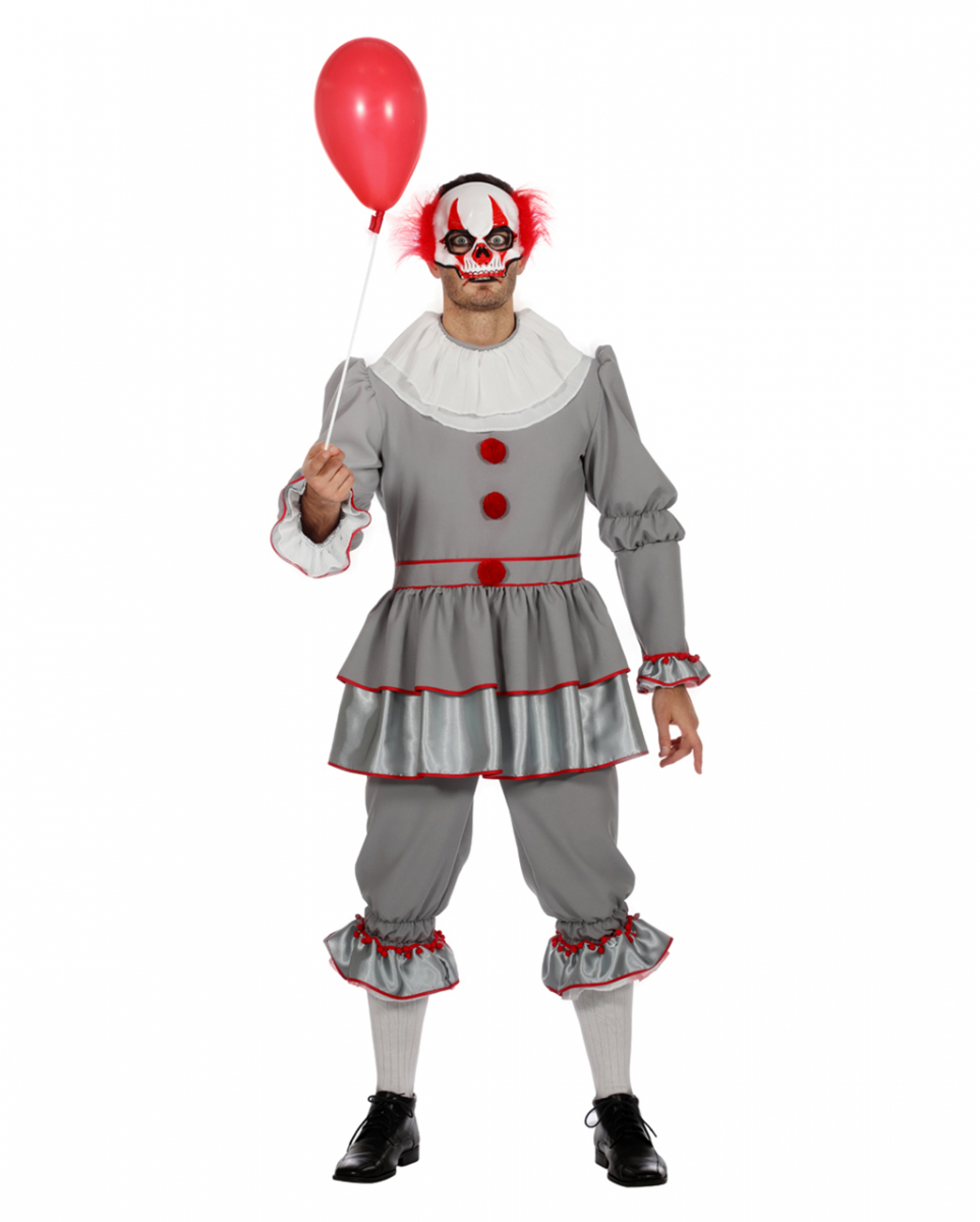 Horror Clown Herren Kostüm 52