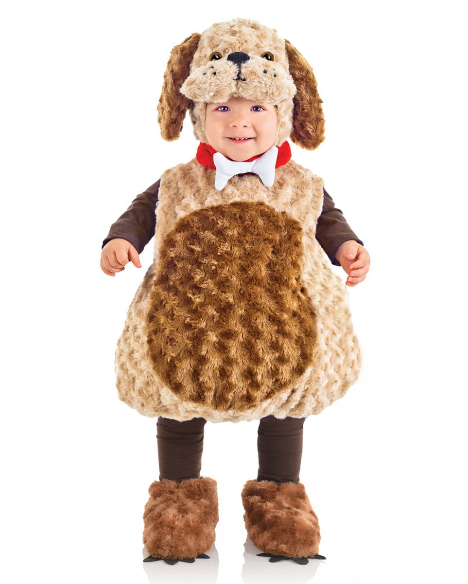Plüschhund Faschingskostüm L