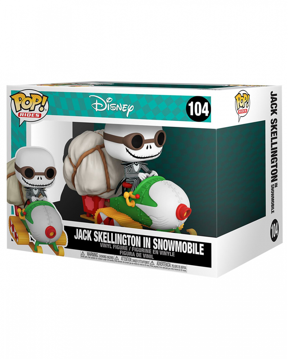 Jack Skellington in Snowmobile Funko POP! Figur