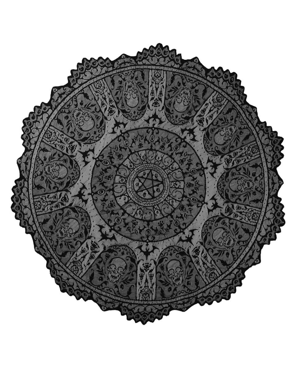 KILLSTAR Asra Spitzen Tischdecke