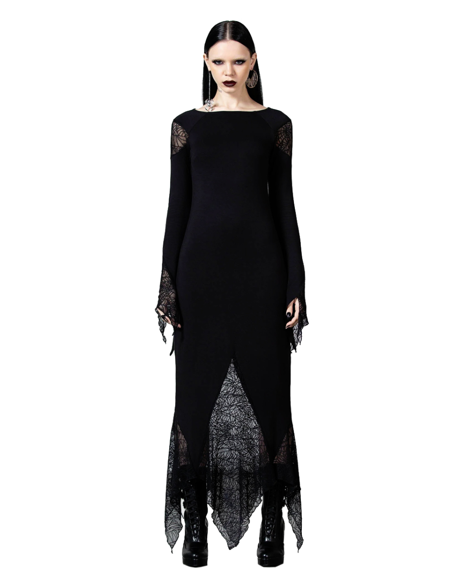 KILLSTAR Spiderella Kleid XL