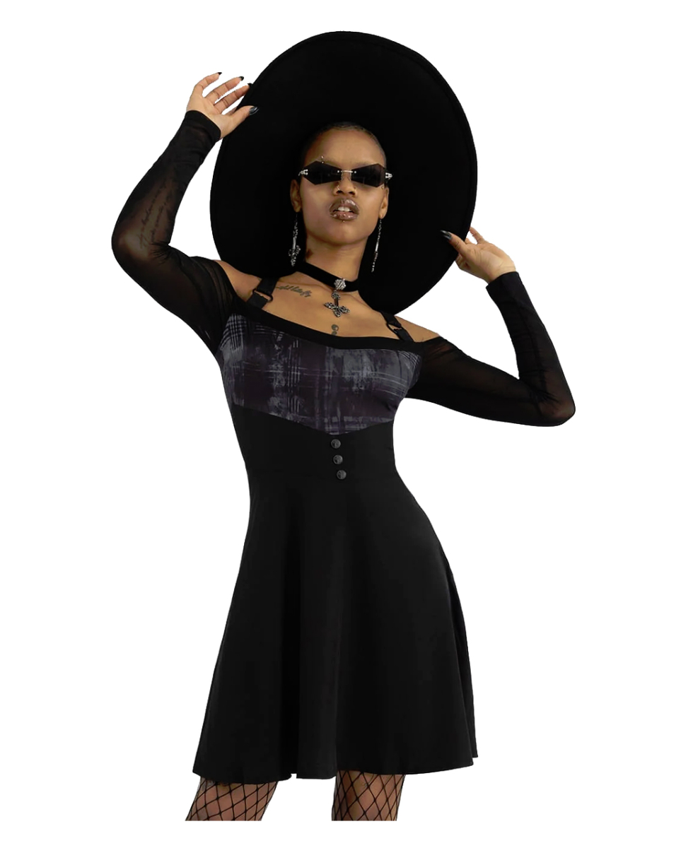 KILLSTAR Stormcloud Kleid L